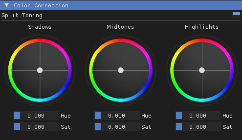 ReGradePlus Split Toning Wheel Example