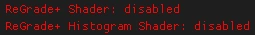 ReGradePlus ReShade Window Alerts - All OFF