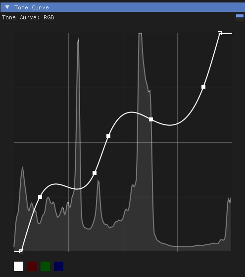 ReGradePlus Tone Curve Points Example