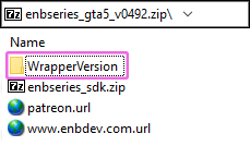 ENB Wrapper Version Directory